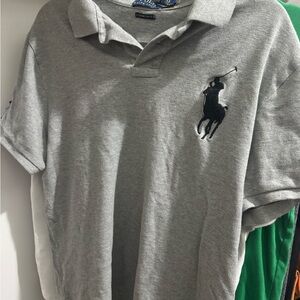 Polo by Ralph Lauren Gray Men's Shirt